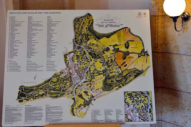 Fürst-Pückler-Park Bad Muskau mit Neuem Schloss