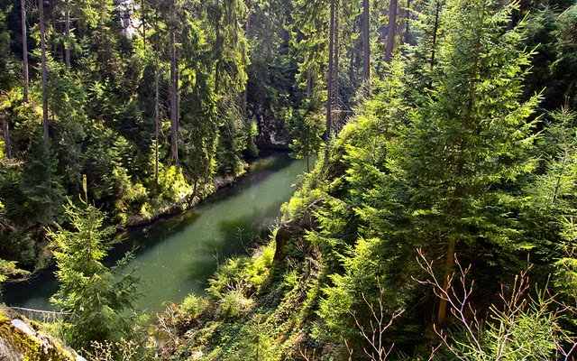 Kahnfahrt Obere Schleuse