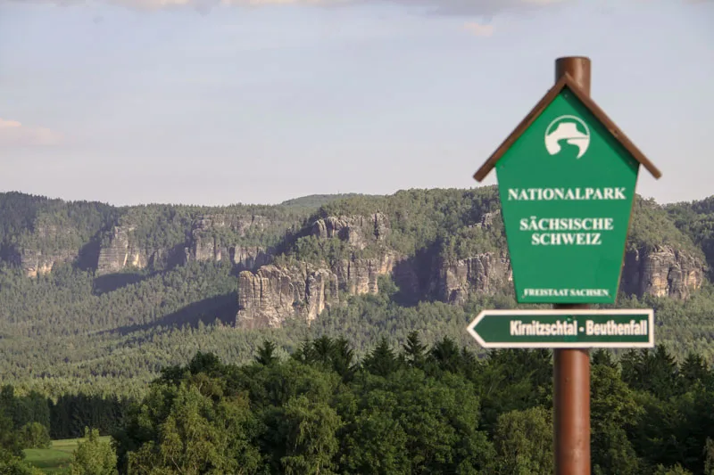 Affenstein Klettergebiet
