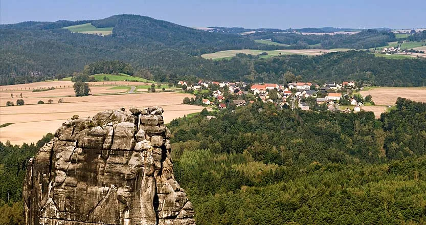 Perlenkette am Kirnitzschtal