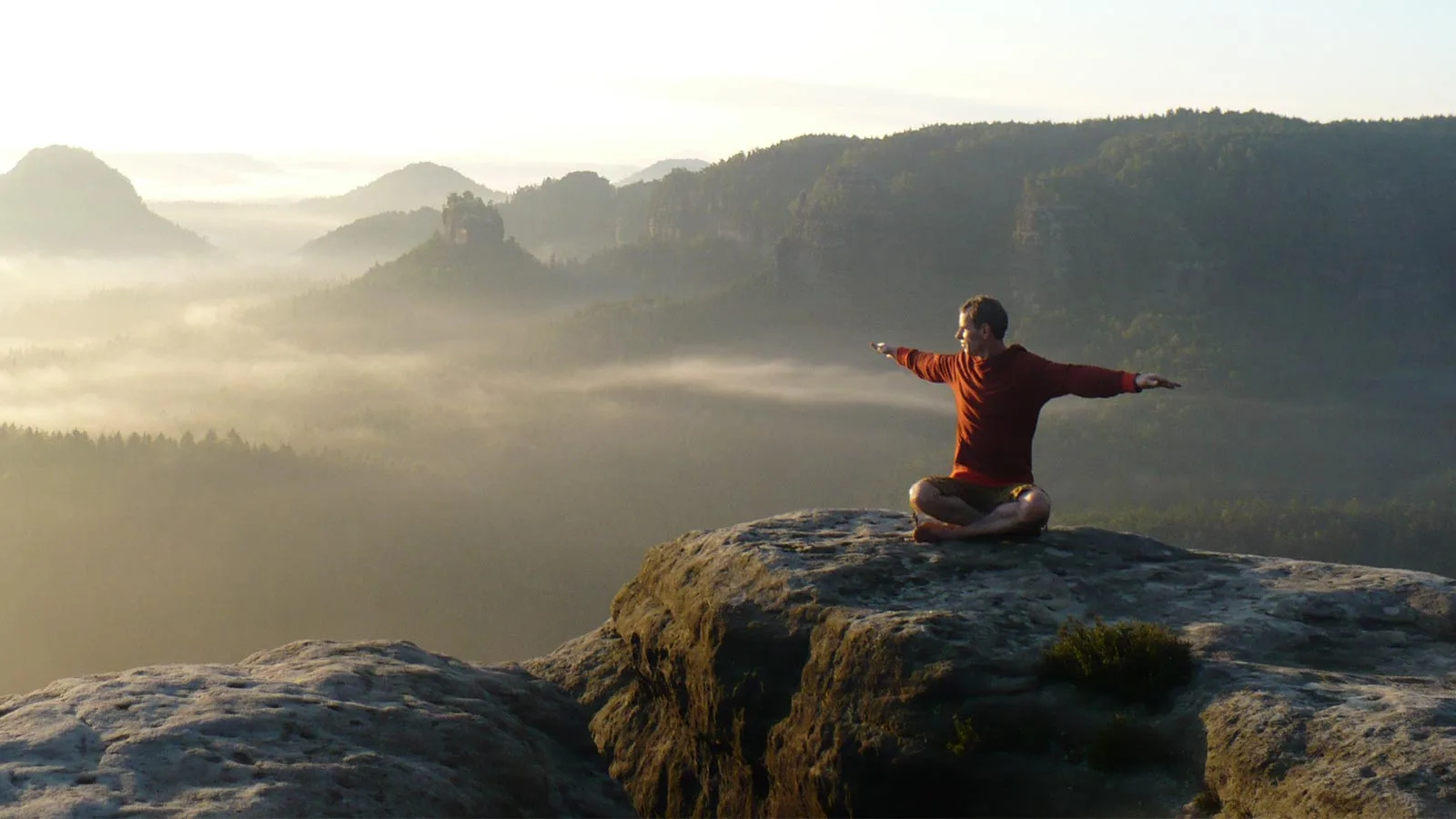 Meditation in der Sächsischen Schweiz