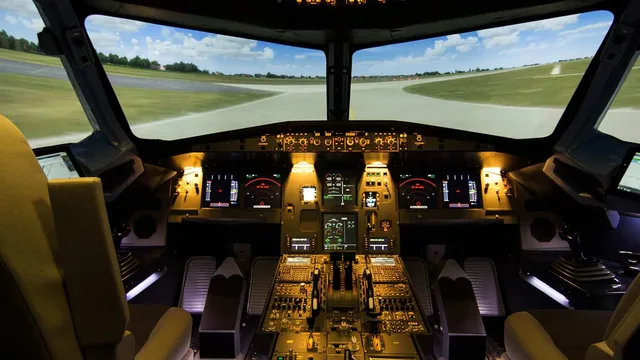 Flugsimulator A320 in Leipzig