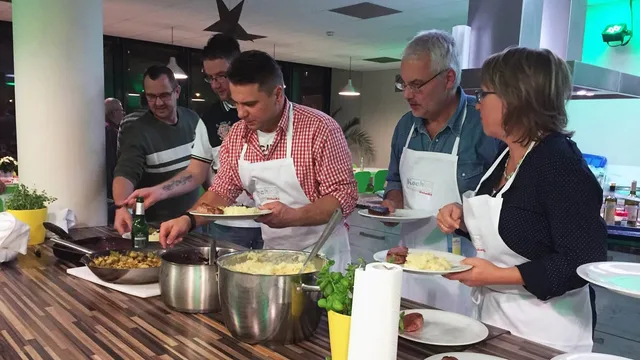Teamkochen in Dresden