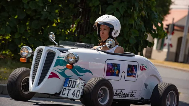 HotRod Stadtrundfahrt in Dresden all inclusive