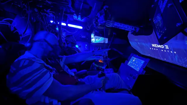 U-Boot Simulator 'Nemo 3' in der Sächsischen Schweiz