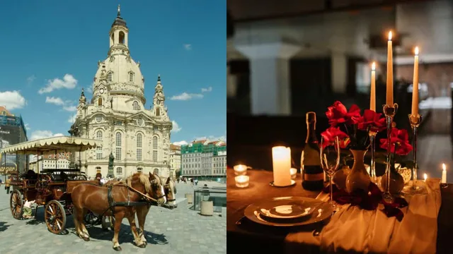 Kutschfahrt mit Candle Light Dinner in Dresden
