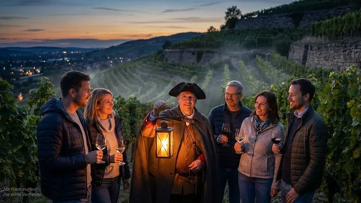 Weinwanderung mit dem Nachtwächter durch Radebeul