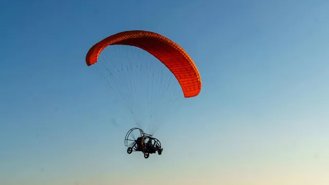 Motorisierter Gleitschirm Trike Rundflug über die Sächsische Schweiz
