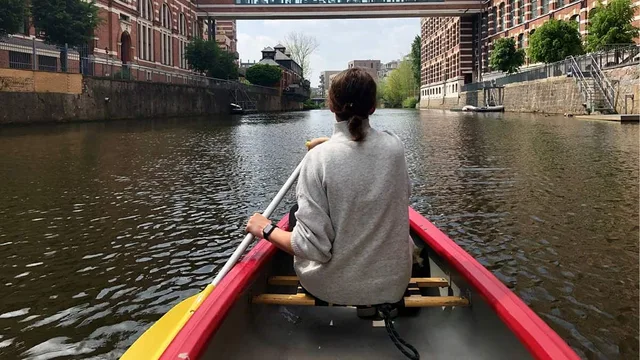 Kanutour durch Leipzig - Karl-Heine-Kanal