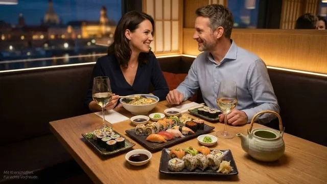 Sushi Abend für zwei in Dresden