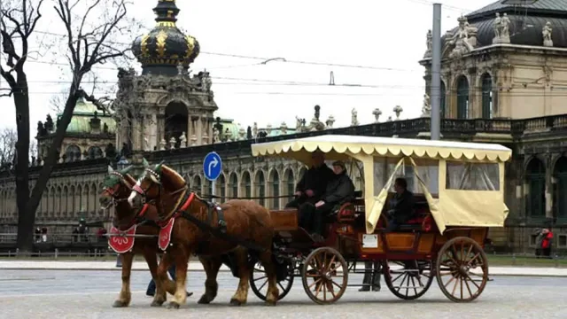 Kutschfahrt durch Dresden