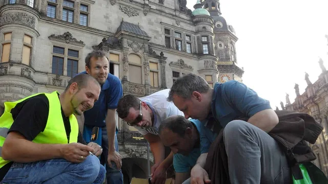 Dresdner Schatzrundgang - Geocaching in historischem Ambiente