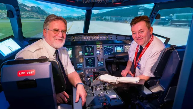 Flugsimulator A320 in Dresden